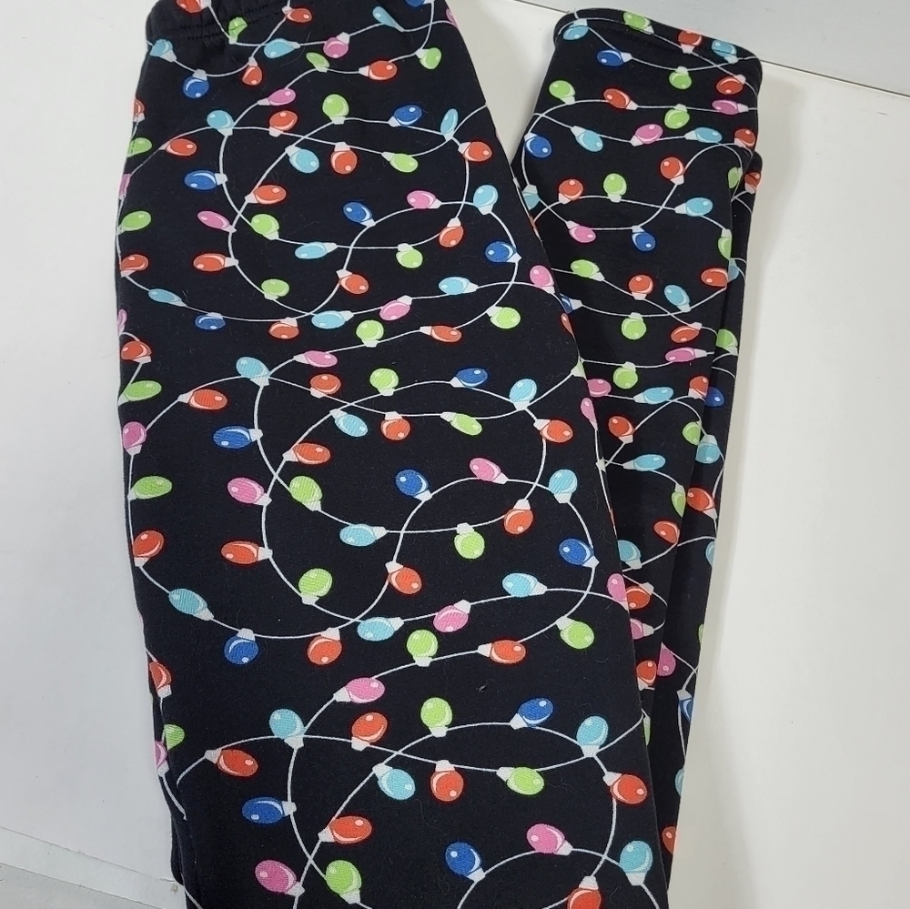 Just Cozy Christmas Lights Leggings